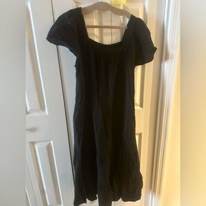 Sonoma Black Casual Maxi Sundress